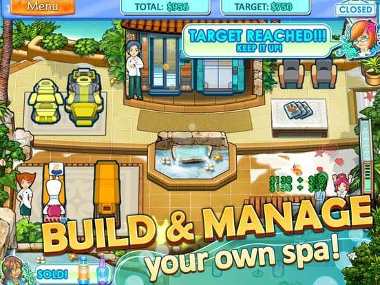 Sallys Spa HD screenshot 2