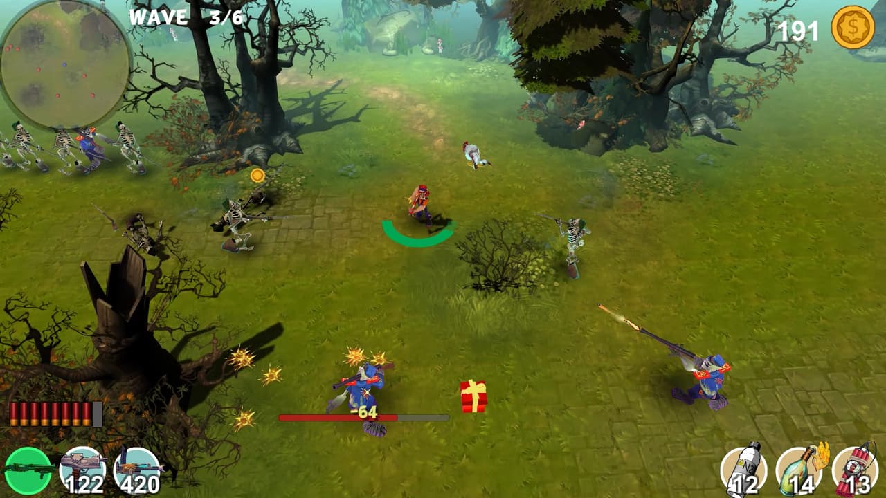 Mad Gardener: Zombie Massacre screenshot 3