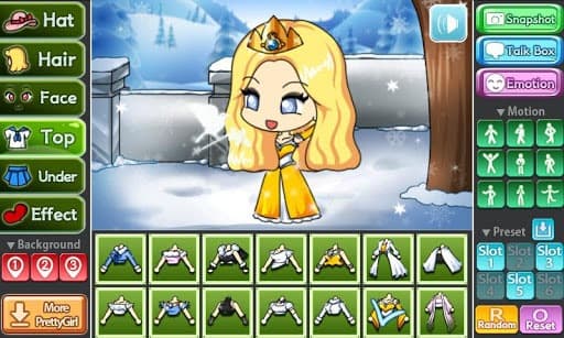 Snow Princess Pretty Girl screenshot 5