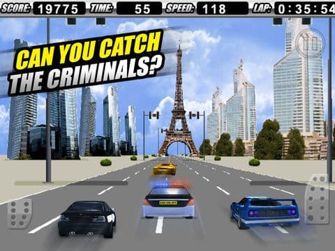 A Cop Chase Car Race 3D FREE - By Dead Cool Apps screenshot 4