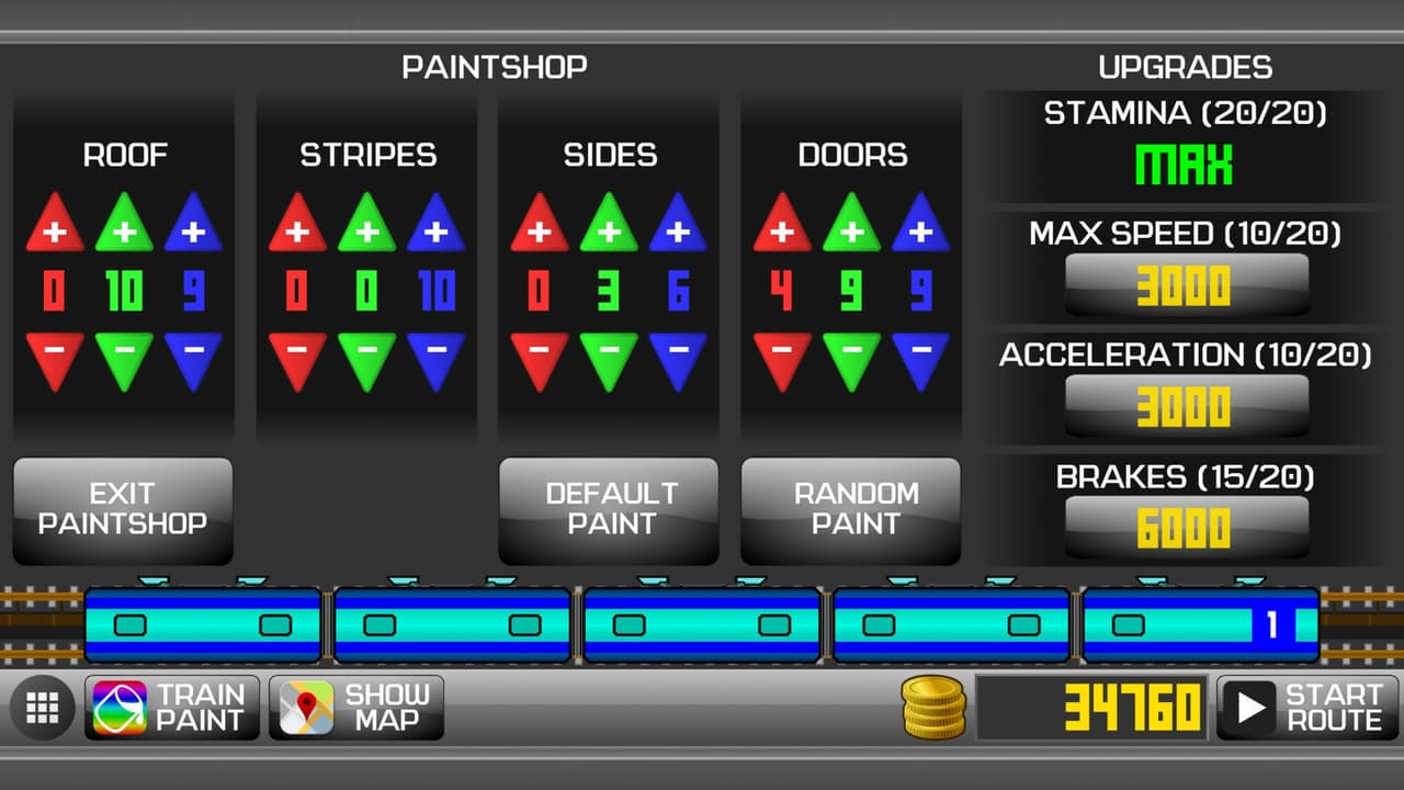 Subway Train Simulator 2D screenshot 6