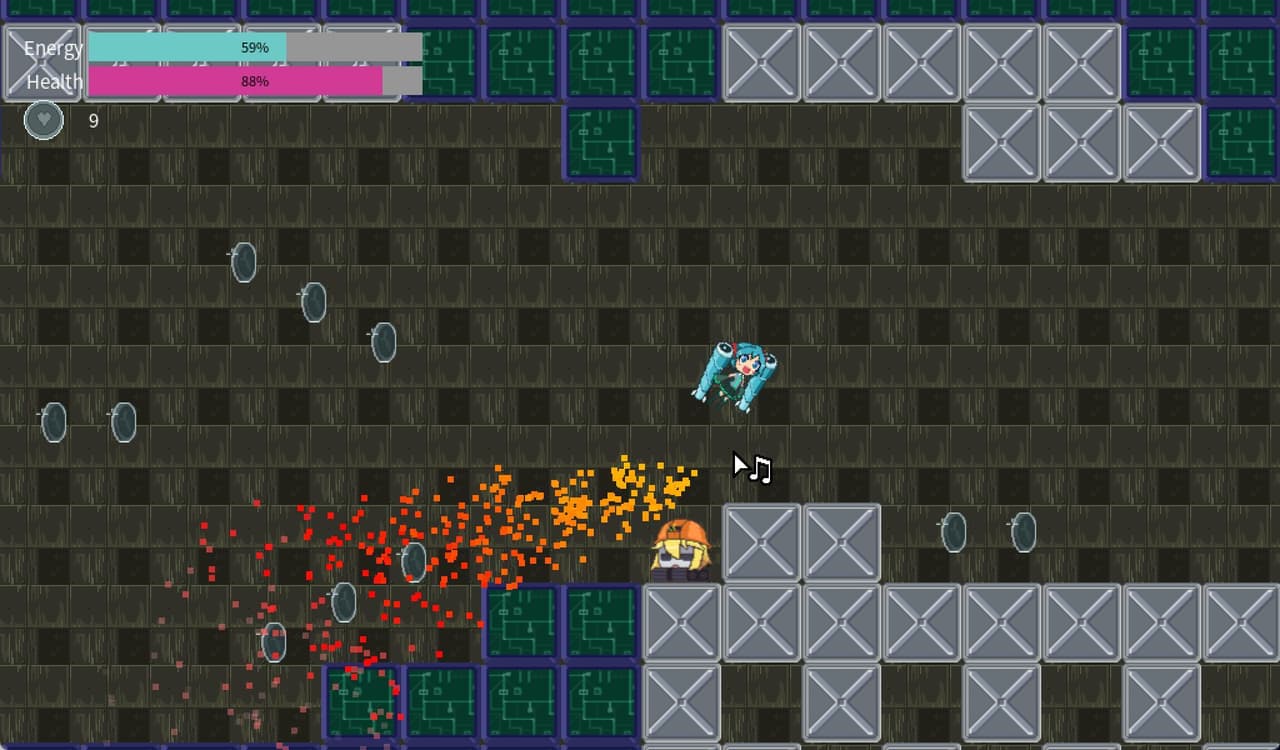 Twintails Jetpack II screenshot 4