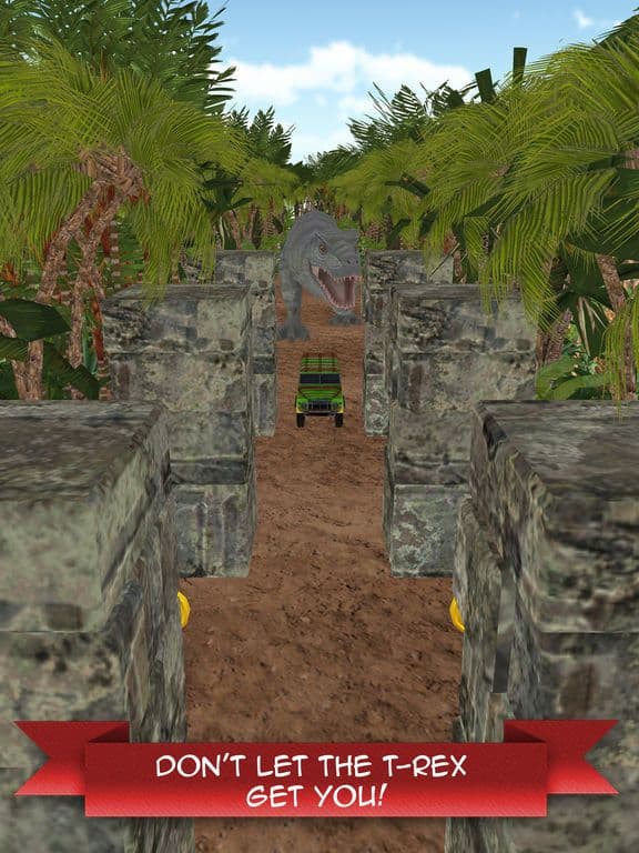T-Rex Escape - Dinosaur Jurassic Run screenshot 5