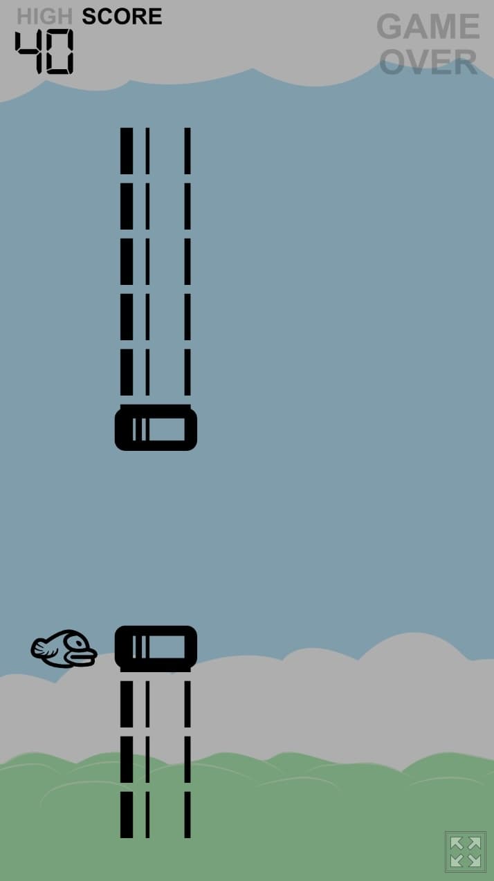 Flappy Bird The LCD Travel Game screenshot 2