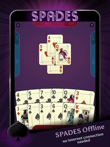 Spades - Offline Free Card Games screenshot 5