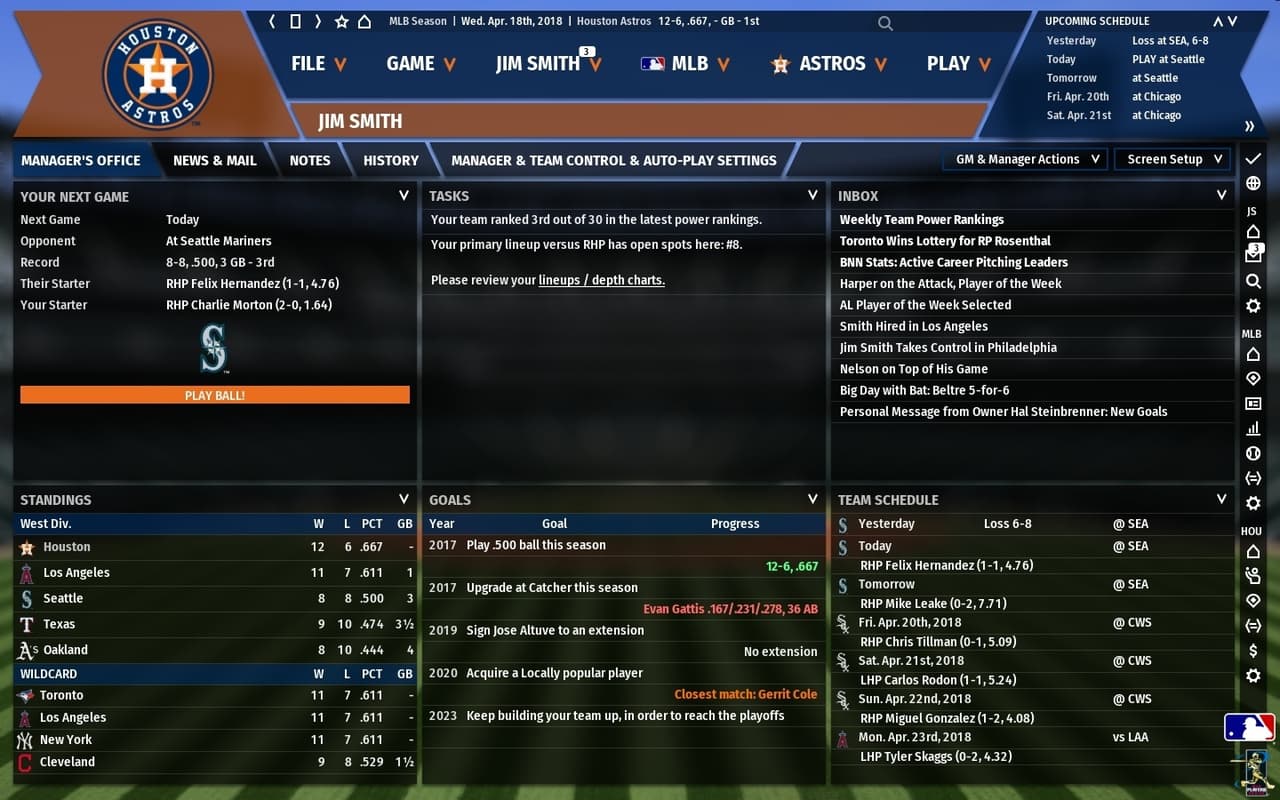 Out of the Park Baseball 19 screenshot 4