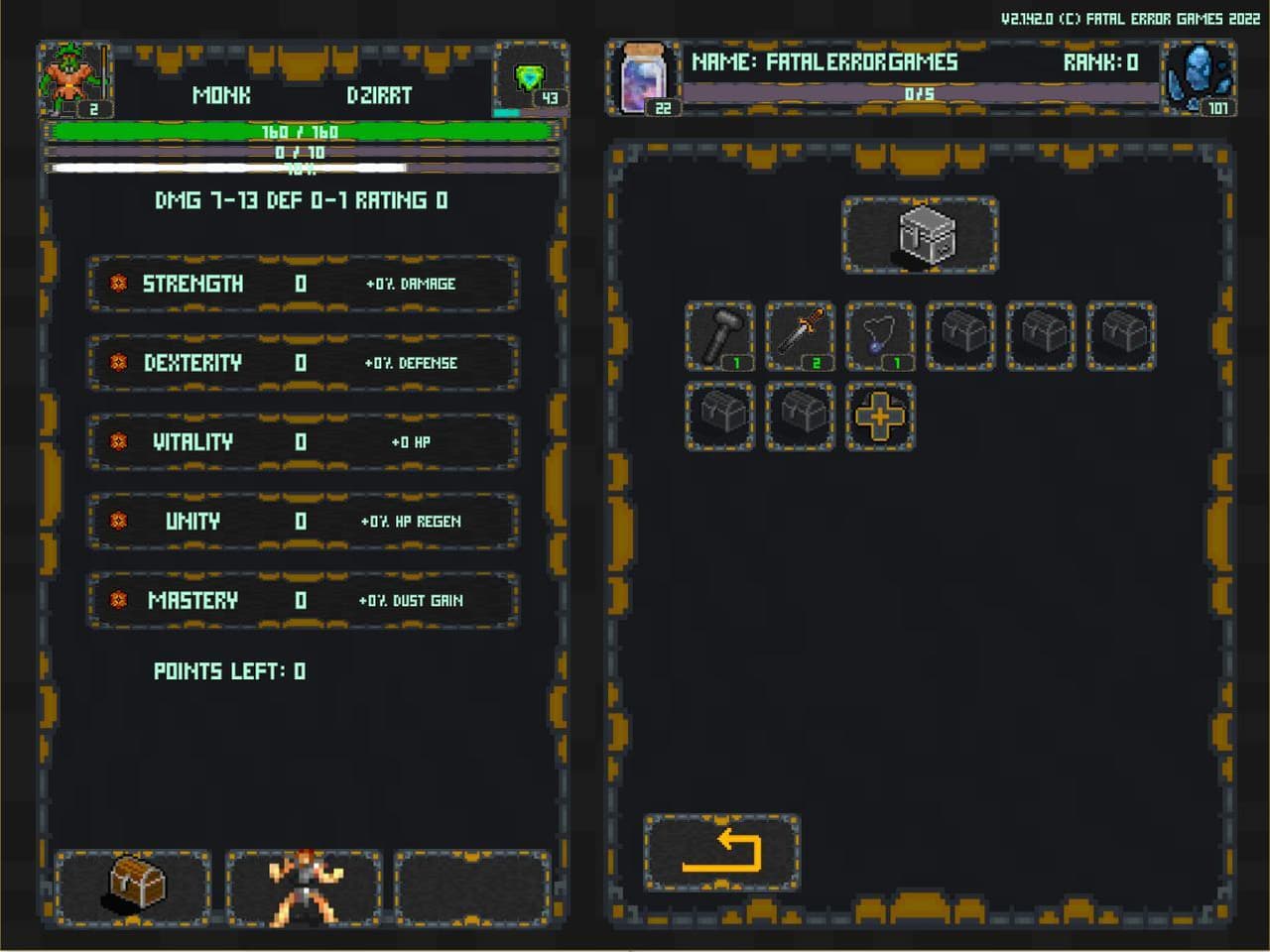 Ladder Clicker - Reroll Evergrind (Demo) screenshot 4