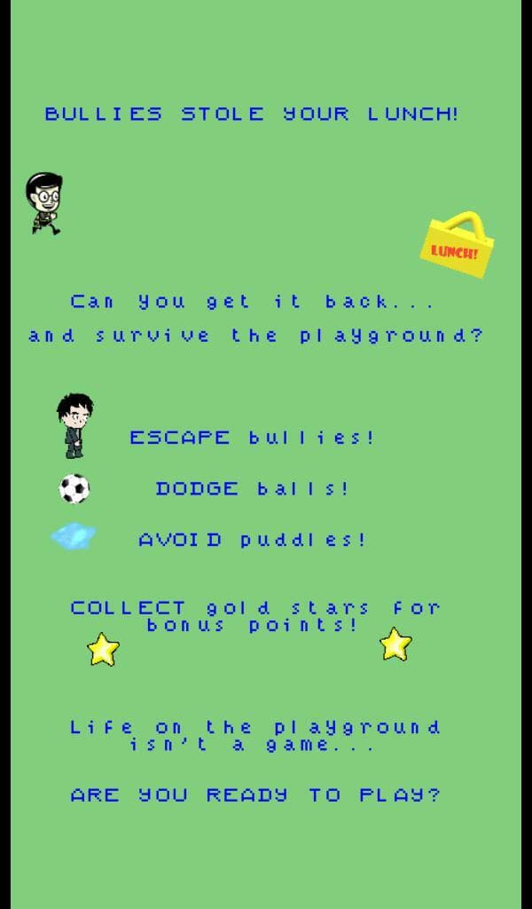Bullies Stole My Lunch! screenshot 2