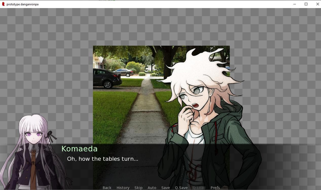 Prototype Danganronpa screenshot 2