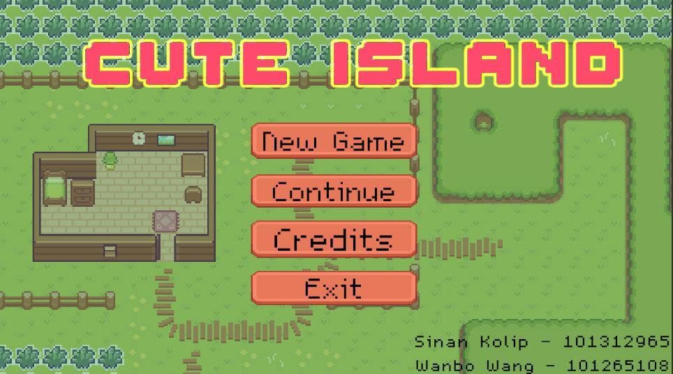 Cute Island - GAME3023-F2022-TermProject screenshot 2