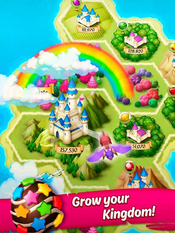 Kingcraft - Candy Garden screenshot 2