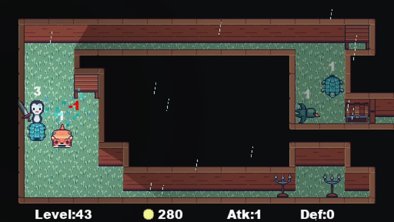 Strategy game but with a penguin who has a sword screenshot 3