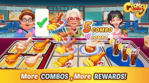 Crazy Chef: Craze Fast Restaurant Cooking Games screenshot 4