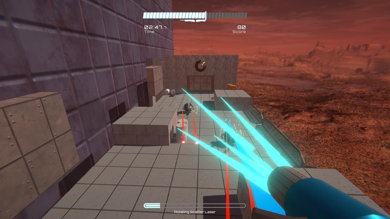 Triple Laser Death March screenshot 5