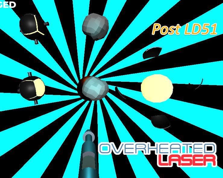 Overheated Laser Post LD51