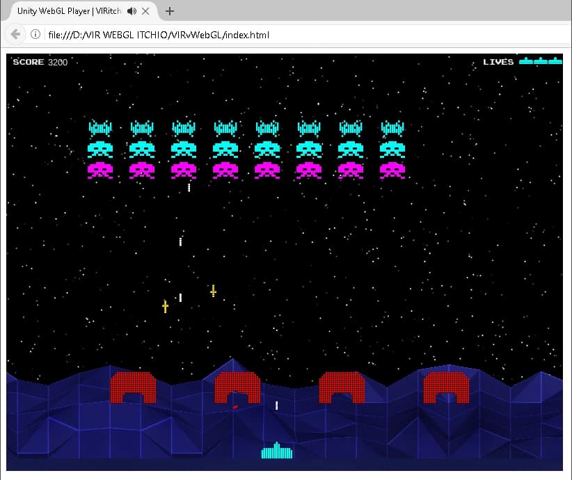 Voxel Invaders Reload screenshot 2