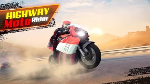 Highway Moto Rider - Traffic Race screenshot 2