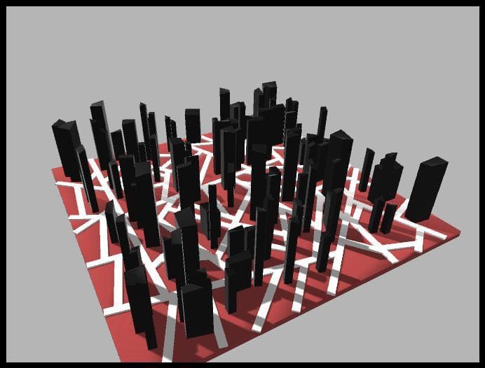 Procedural City Maze