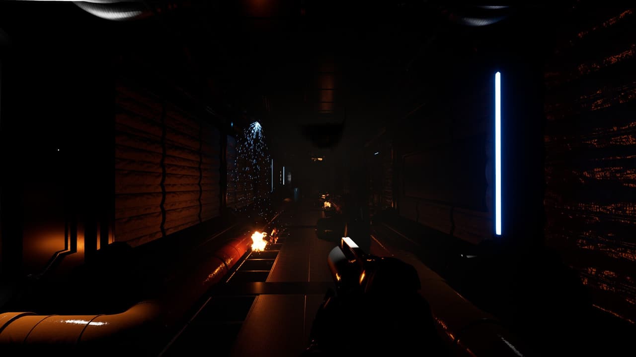 Horror Space Station Environment (University Work 2022) screenshot 4