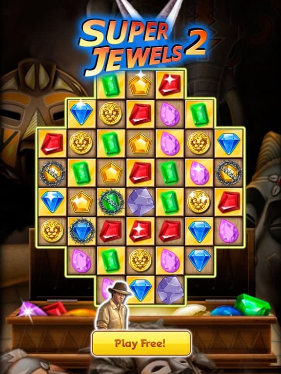 Jewel Games Quest 2 - Match 3# screenshot 2