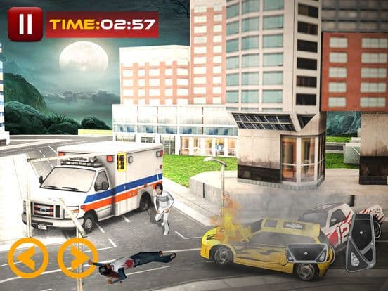 City Ambulance Driving Game 2017: Emergency Racing screenshot 2