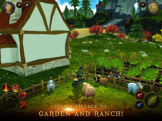 3D MMO Villagers & Heroes