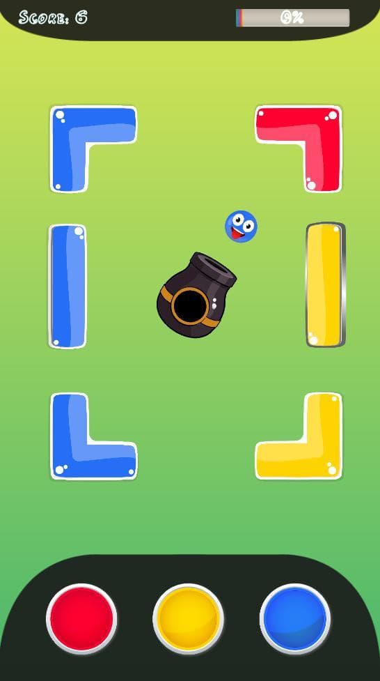 Color Ball: Crazy Faces screenshot 3