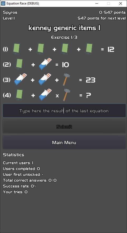 The Boss of Equations