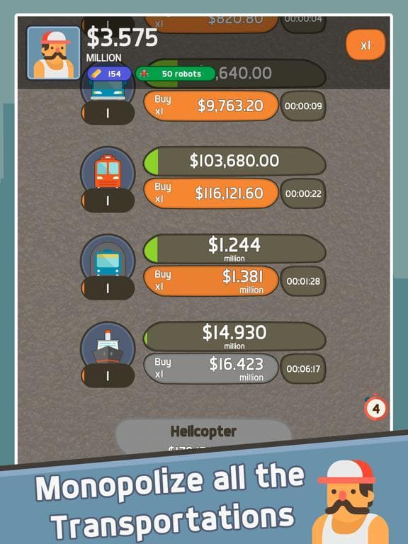 Idle Taxi Capitalist Tycoon screenshot 5