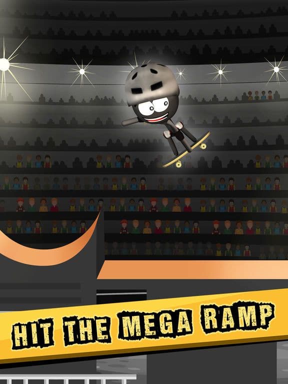 Stickman Big Air Skateboarding screenshot 5