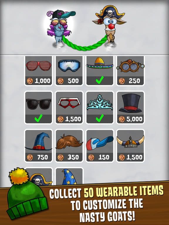 Nasty Goats – a Game Shakers App