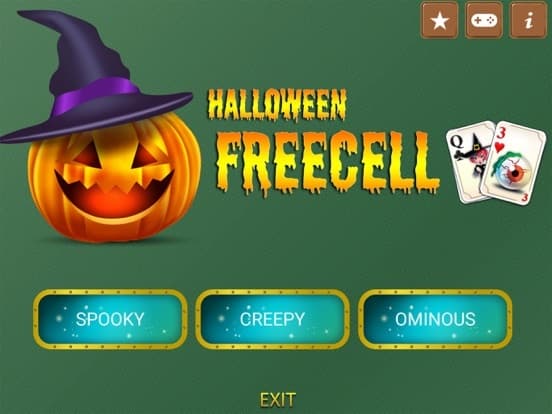 FreeCell Halloween screenshot 2