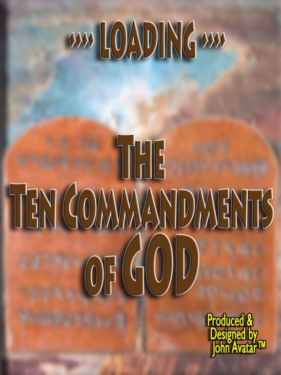 THE TEN COMMANDMENTS OF GOD. screenshot 2