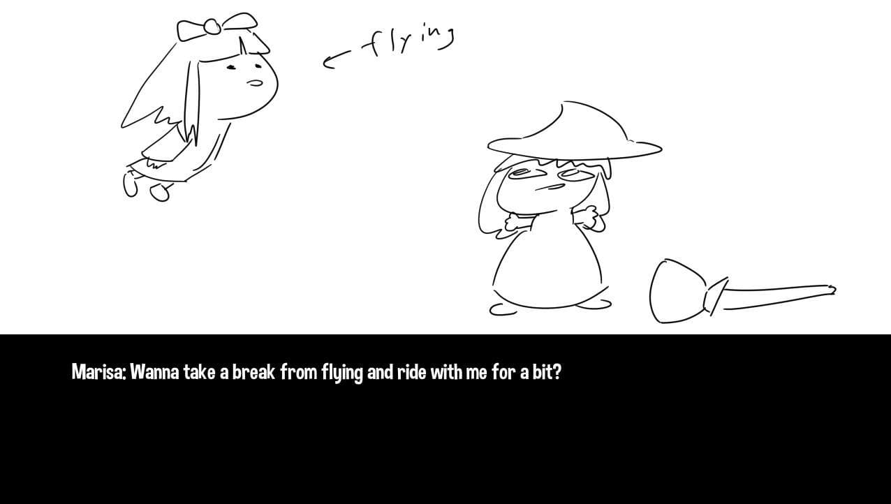 Reimu and Marisas Wonderful Flight