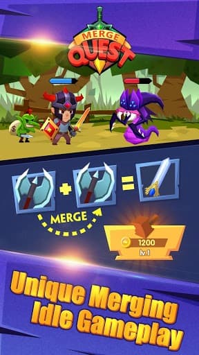 Merge Quest - Craft & Idle RPG screenshot 2