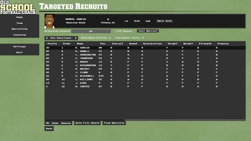 Old School Football Coach screenshot 4
