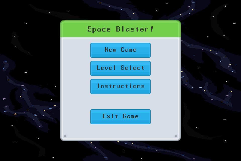 Space Shooter (itch) (Thiha Zaw) screenshot 2