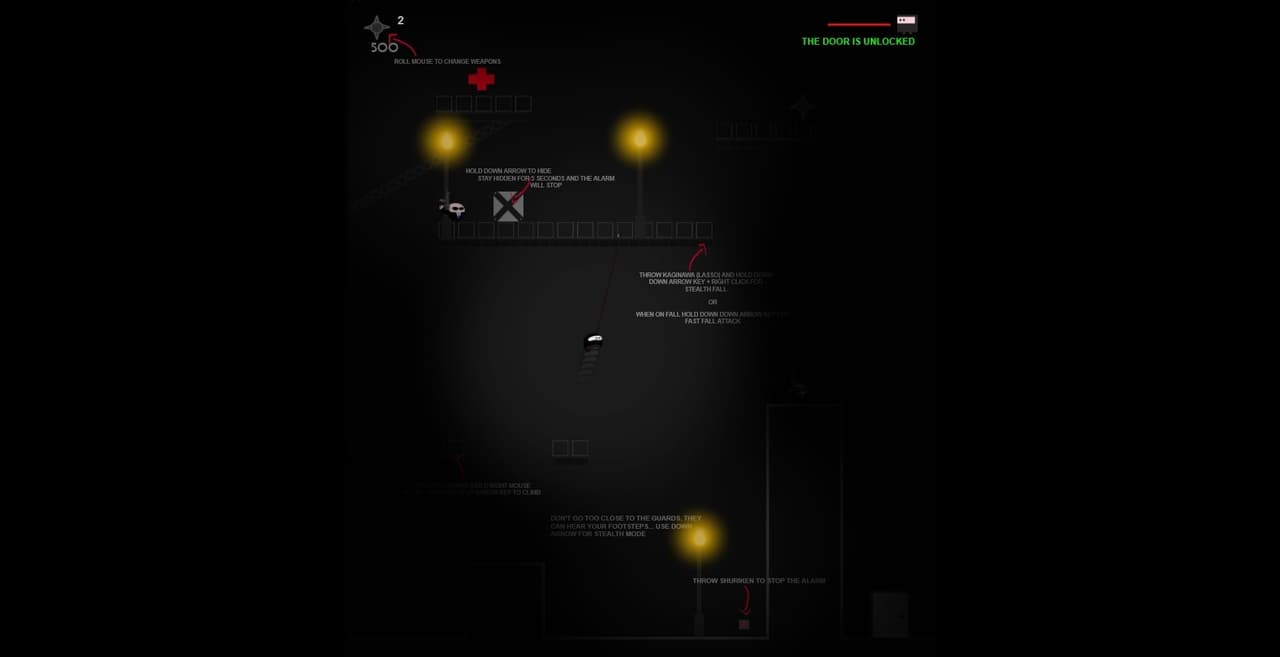 Another Ninja (2d stealth game) screenshot 2