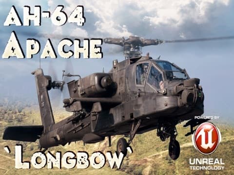Boeing AH-64 Apache Longbow - Combat Gunship Helicopter Simulator of Infinite Tanks Hunter screenshot 2