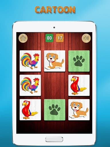 Animals memory matching game screenshot 6