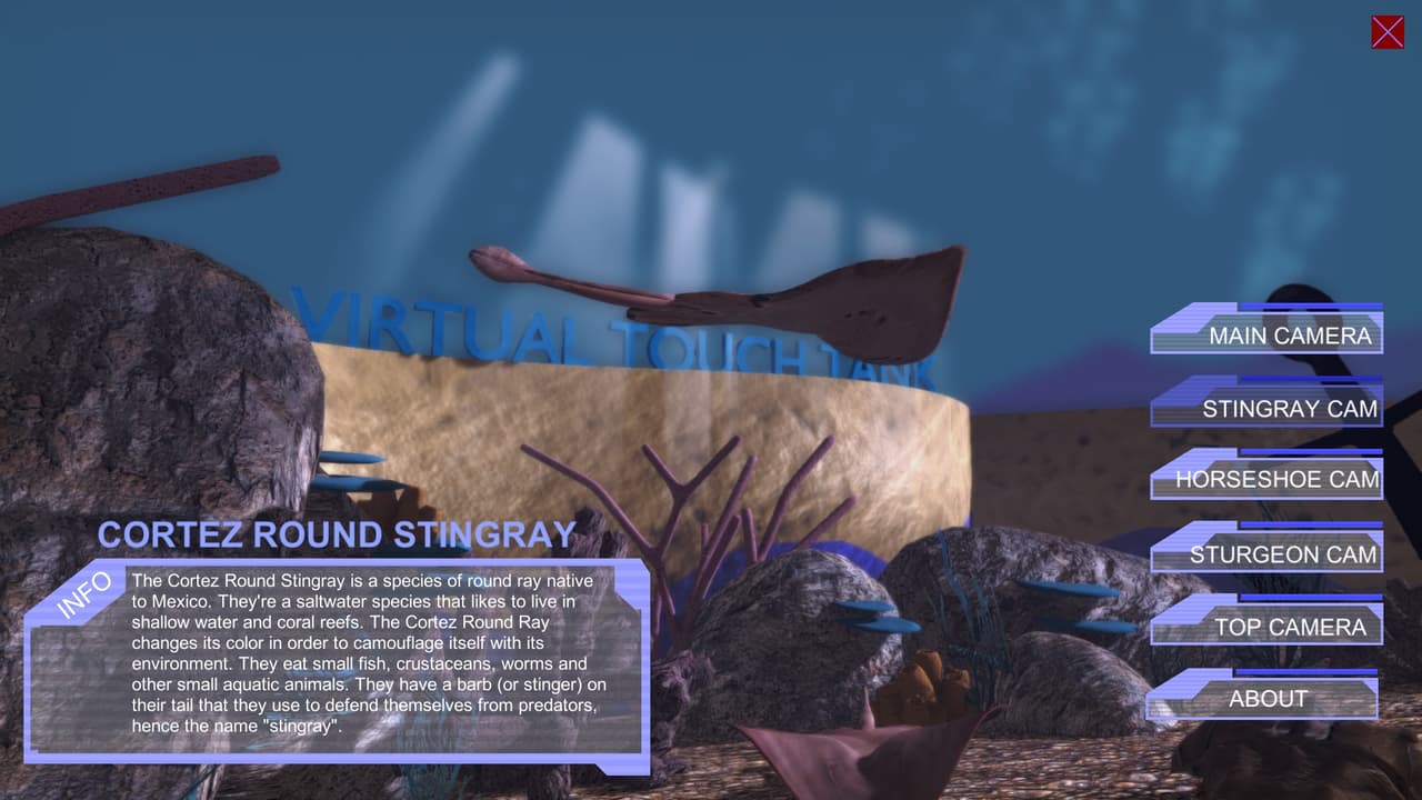 Virtual Aquarium (Discovery World Touch Tank) screenshot 3