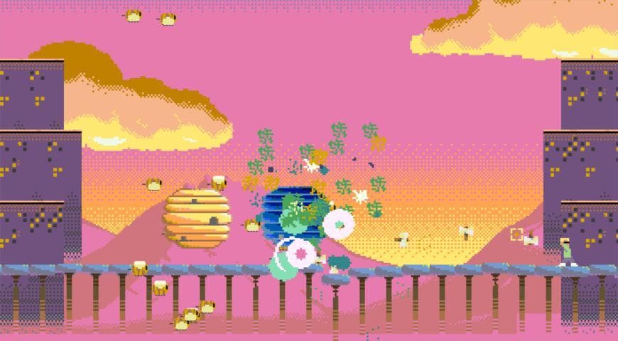 Exploding Bees