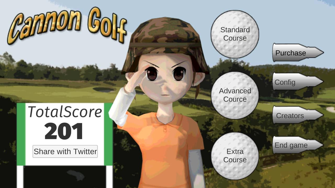 Cannon Golf for Android screenshot 2
