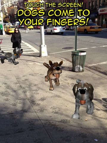 Puppy Dog Fingers! with Augmented Reality FREE screenshot 3