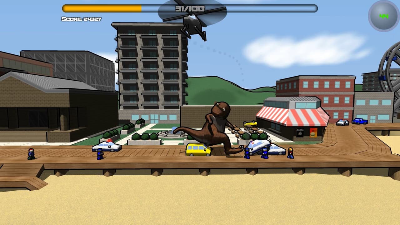 Attack of the Giant Mutant Lizard screenshot 4