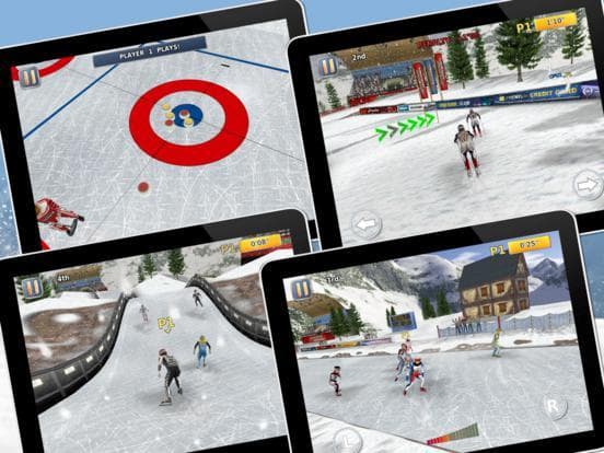 Athletics 2: Winter Sports Pro screenshot 2