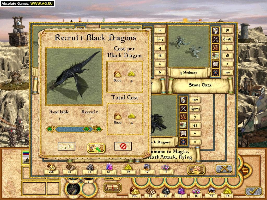 Heroes of Might and Magic 4 screenshot 5