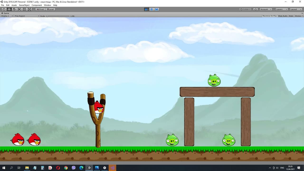 ANGRY BIRDS (itch) (Boo-BogdanN-DEV)