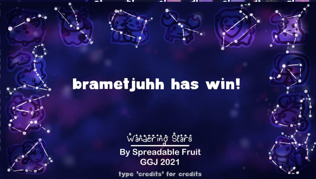 Wandering Stars (itch) screenshot 3
