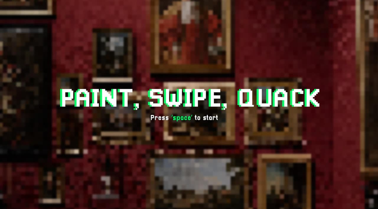 Paint, Swipe, Quack
